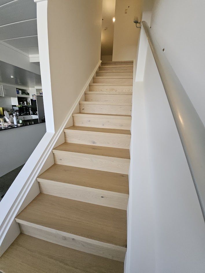 Stair installation by CH Flooring