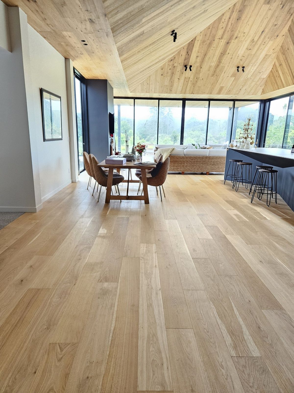 Wooden flooring installation by CH Flooring